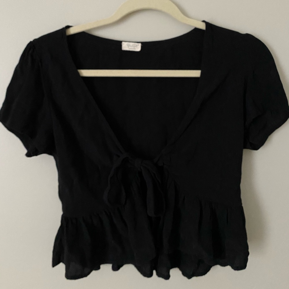 John Galt Front Tie Top